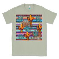 Matcha cactus gemstone seamless Classic Tee - AdoDesignShop