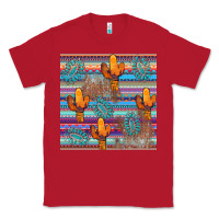 Red cactus gemstone seamless Classic Tee - AdoDesignShop