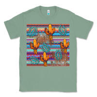 Sage cactus gemstone seamless Classic Tee - AdoDesignShop