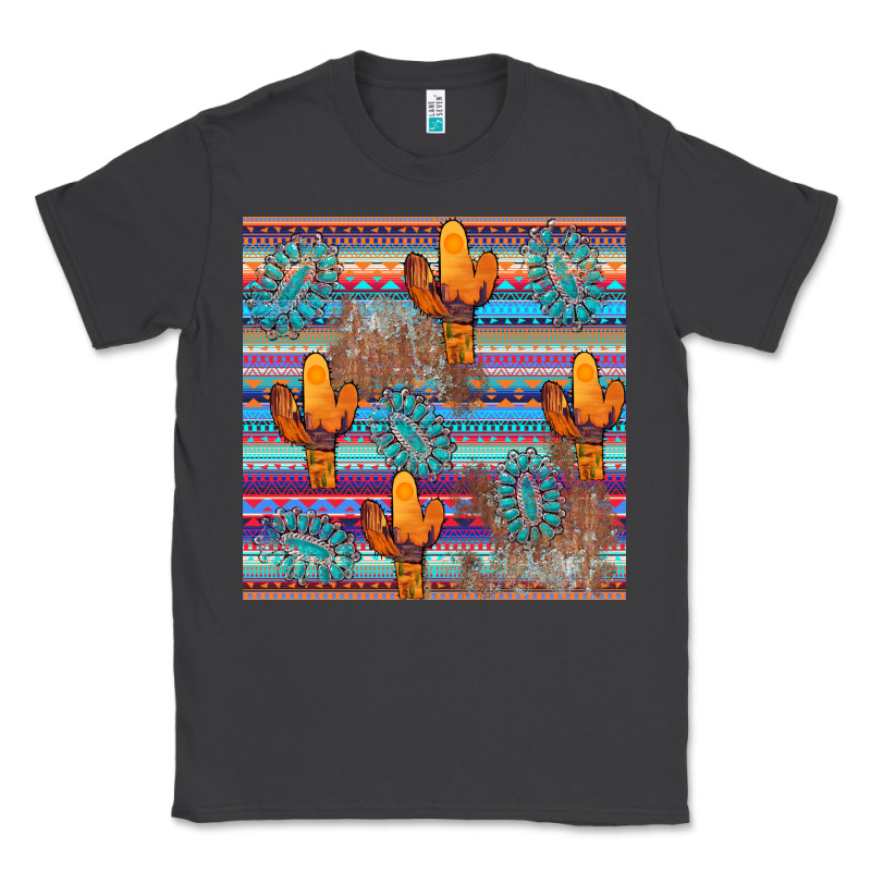 Cactus Gemstone Seamless Classic Tee by AdoDesignShop | Teevron