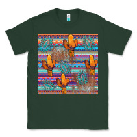 Sports Green cactus gemstone seamless Classic Tee - AdoDesignShop