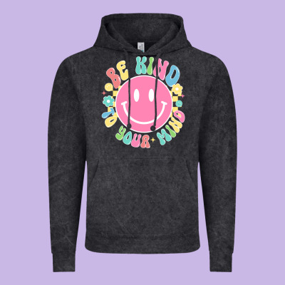 Be Kind To You Mind Vintage Hoodie Designed By Jahusdesignshop