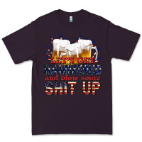 Plum lets get hammered Premium Tee - texasbilliewilder