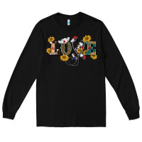 Black western love nurse Long Sleeve Tee - BarkalooDesign