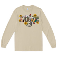 Mushroom western love nurse Long Sleeve Tee - BarkalooDesign