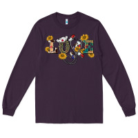 Plum western love nurse Long Sleeve Tee - BarkalooDesign