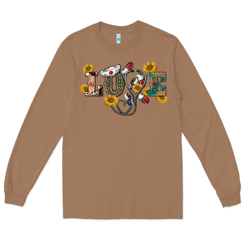 Western Love Nurse Long Sleeve Tee by BarkalooDesign | Teevron