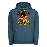 Pigment Midnight Navy breaking chains since 1865 Urban Hoodie - CowGirlArtShop