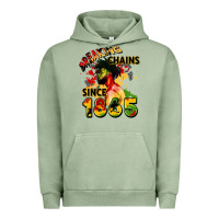 Pigment Oil Green breaking chains since 1865 Urban Hoodie - CowGirlArtShop