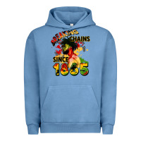 Pigment Pebble Blue breaking chains since 1865 Urban Hoodie - CowGirlArtShop