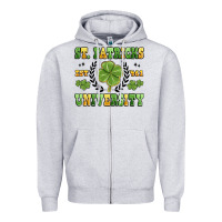 St. Patricks University Zipper Hoodie | Teevron