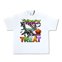 White trick rawr treat Urban Heavy Tee - BundleAndBundleShop