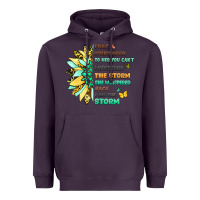Plum they whispered to her you cant withstand the storm Heavyweight Hoodie - LillyAllenDesigns