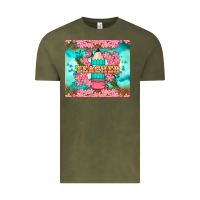 Vintage Olive teacher floral pencil tumbler Vintage Tee - BundleAndBundleShop