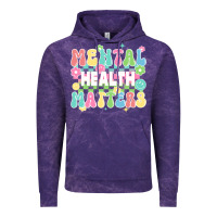 Cloud Purple mental health matters Vintage Hoodie - JahusDesignShop