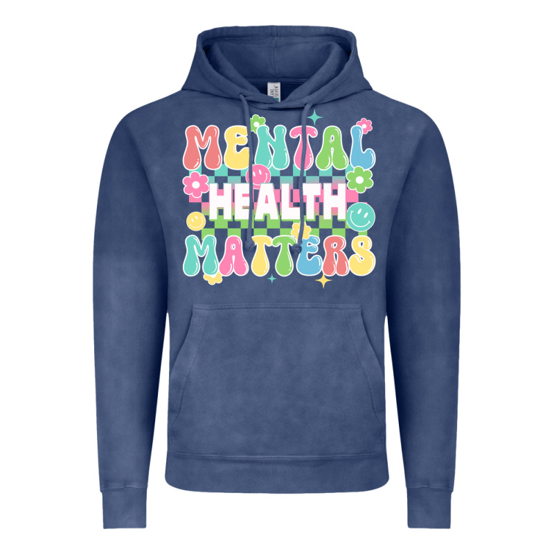 Mental Health Matters Vintage Hoodie by JahusDesignShop | Teevron