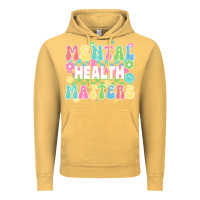 Vintage Mustard mental health matters Vintage Hoodie - JahusDesignShop