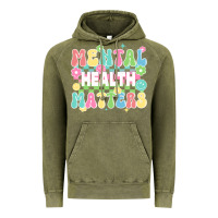 Vintage Olive mental health matters Vintage Hoodie - JahusDesignShop