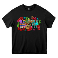 Black mom mexico Heavy Core Tee - Zillion Design Studio