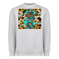 Heather Grey faith Heavyweight Sweatshirt - JahusDesignShop