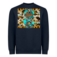 Navy faith Heavyweight Sweatshirt - JahusDesignShop