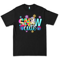 Black snow cute with unicorn Premium Tee - Zillion Design Studio
