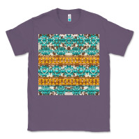 Lavender aztec cowhide seamless Classic Tee - AdoDesignShop