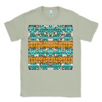 Matcha aztec cowhide seamless Classic Tee - AdoDesignShop