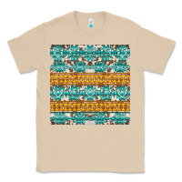 Mushroom aztec cowhide seamless Classic Tee - AdoDesignShop