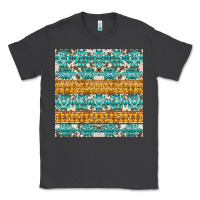 Smoke aztec cowhide seamless Classic Tee - AdoDesignShop