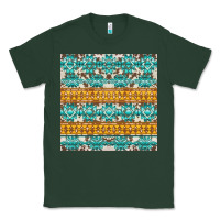 Sports Green aztec cowhide seamless Classic Tee - AdoDesignShop