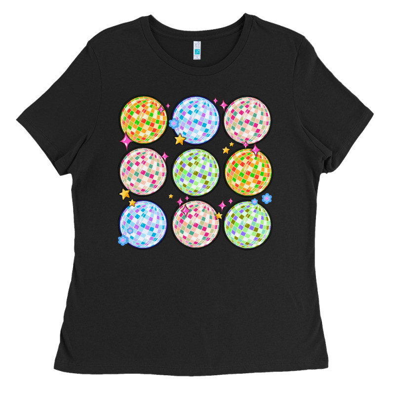 Disco Balls Ladies Tee by MaliasSmallBusiness | Teevron