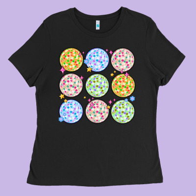 Ladies Tee disco balls