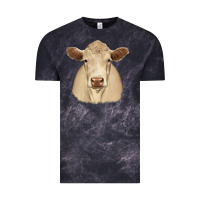 Cloud Black charolais Vintage Tee - JahusDesignShop