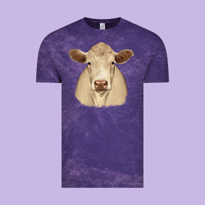 Charolais Vintage Tee Designed By Jahusdesignshop