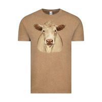 Vintage Coffee charolais Vintage Tee - JahusDesignShop