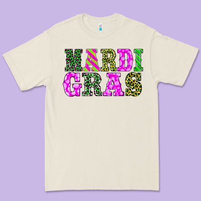 Mardi Gras Premium Tee Designed By Barkaloodesign
