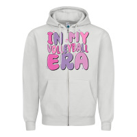 Dove Grey in my volleyball era Zipper Hoodie - MaliasSmallBusiness