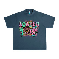 Midnight Navy loaded tea junkie Urban Heavy Tee - Jasminsmagicworld