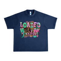 Navy loaded tea junkie Urban Heavy Tee - Jasminsmagicworld