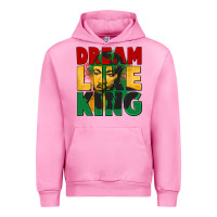 Fuchsia Pink dream like king martin luther Urban Hoodie - CowGirlArtShop