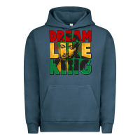 Pigment Midnight Navy dream like king martin luther Urban Hoodie - CowGirlArtShop