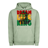 Pigment Oil Green dream like king martin luther Urban Hoodie - CowGirlArtShop