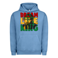 Pigment Pebble Blue dream like king martin luther Urban Hoodie - CowGirlArtShop