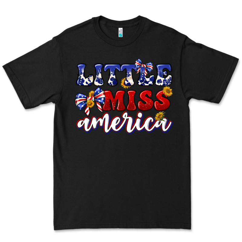 Little Miss America Premium Tee by texasbilliewilder | Teevron