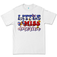 White little miss america Premium Tee - texasbilliewilder