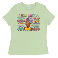Matcha you are beautiful victorious enough strong Ladies Tee - MaliasSmallBusiness