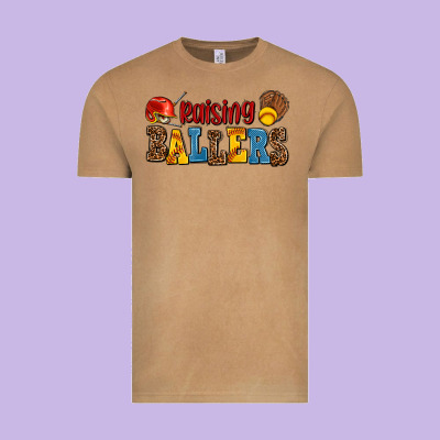 Raising Ballers Vintage Tee Designed By Adodesignshop