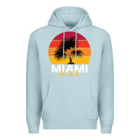 Blue Mist Miami Beach Premium Hoodie - Bettercallsaul