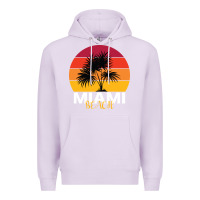 Lilac Miami Beach Premium Hoodie - Bettercallsaul